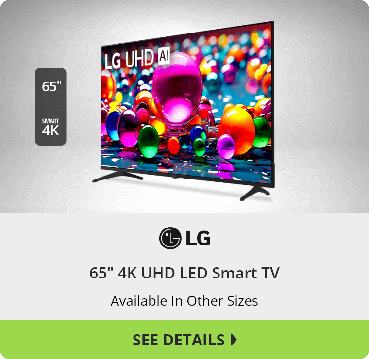 65" 4K UHD LED Smart TV