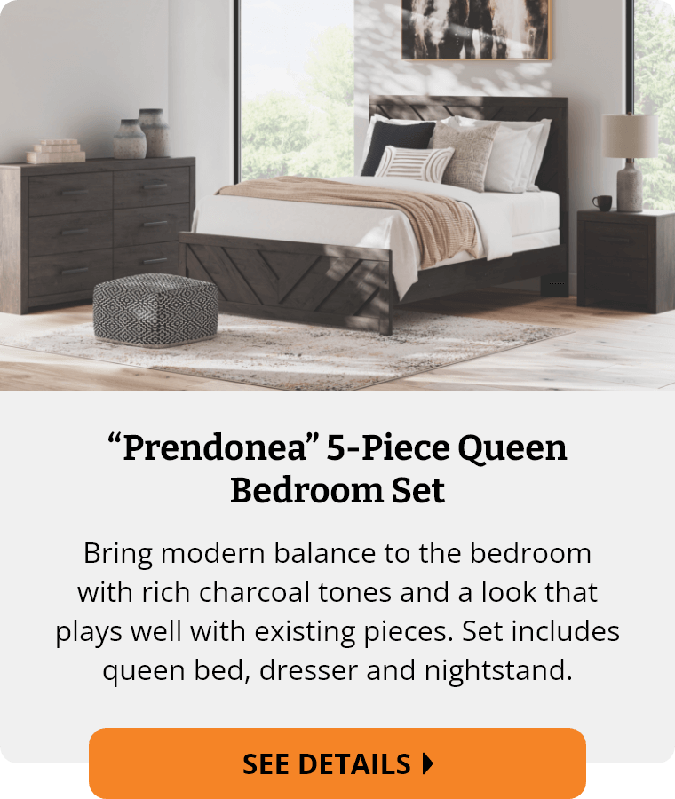 Ashley “Prendonea” 5-Piece Queen Bedroom Set