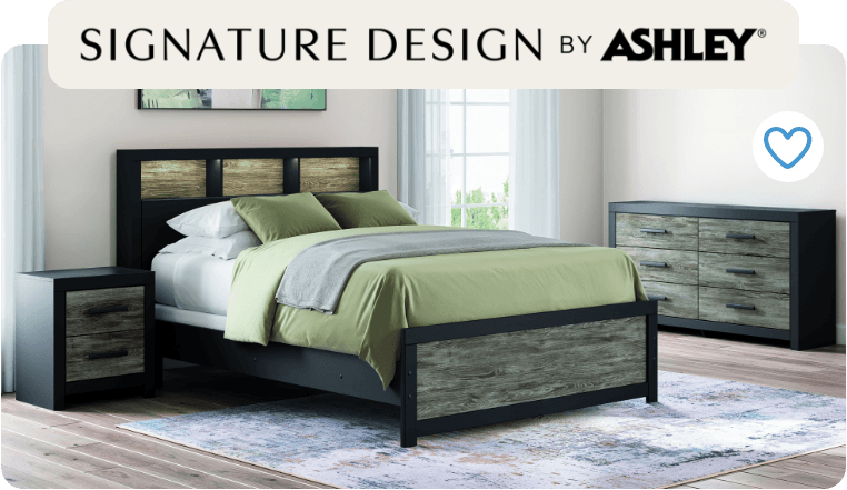 Signature Design by Ashley 5PC Broachmyn Queen Bed, Dresser, Night Stand