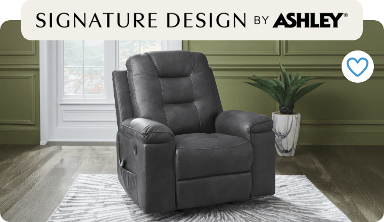 Signature Design by Ashley Stockworth Recliner-Granite