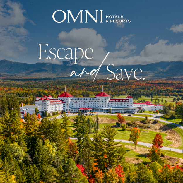 OMNI Hotels & Resorts Escape and Save.