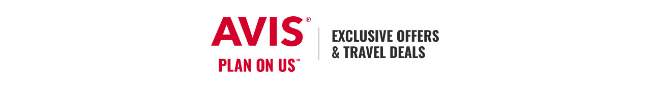 AVIS® PLAN ON US™ | EXCLUSIVE OFFERS & TRAVEL DEALS