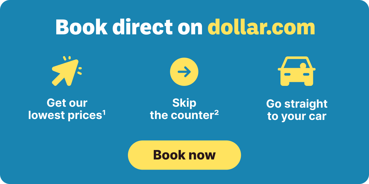 Book direct on dollar.com
