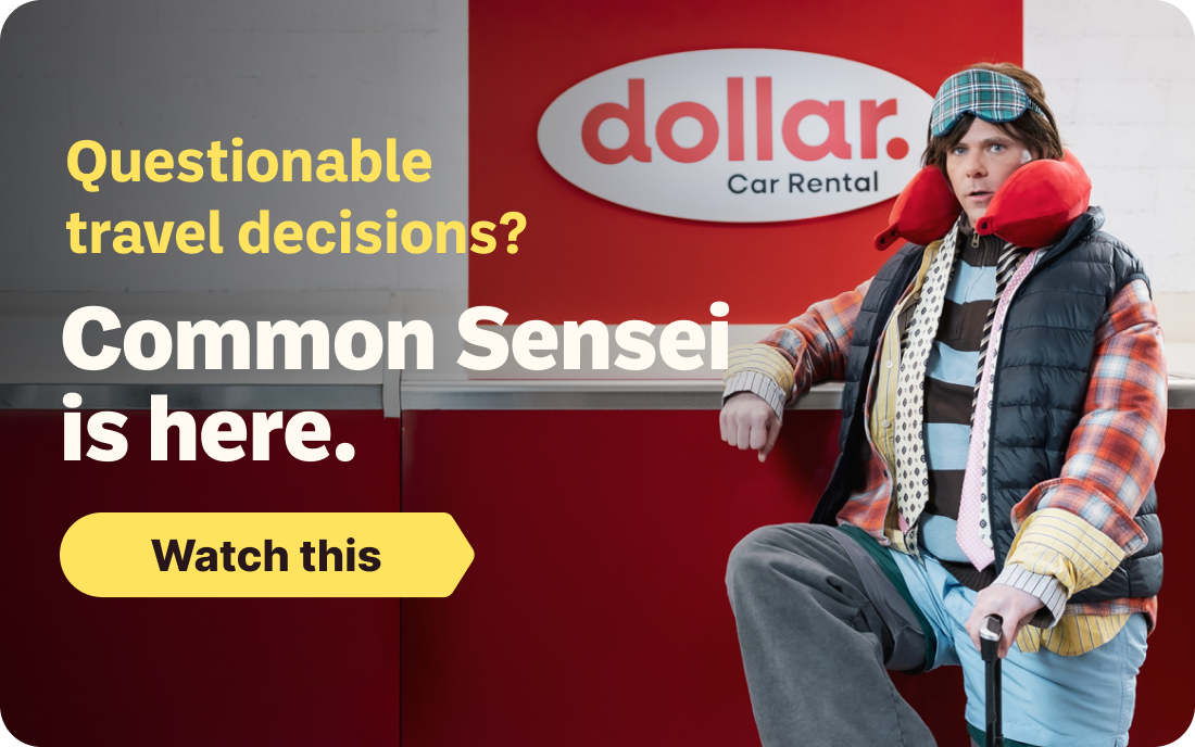 Questionable travel decisions? Common Sensei is here. Watch this