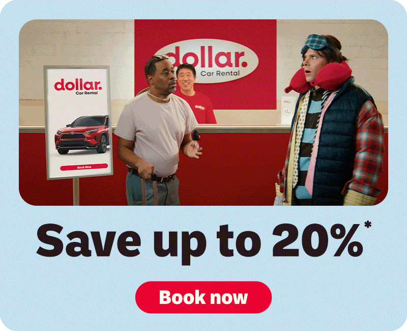 Save up to 20%* Book now