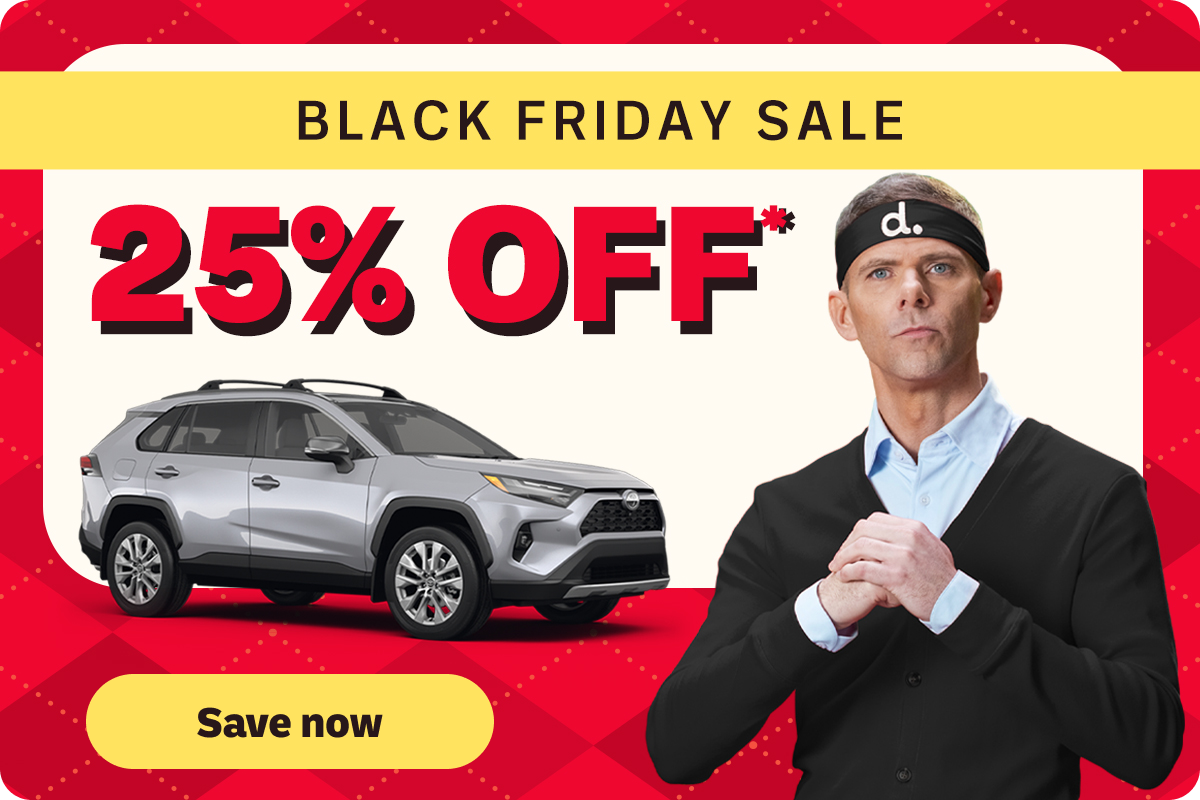 Black Friday Sale | 25% OFF* | Save now
