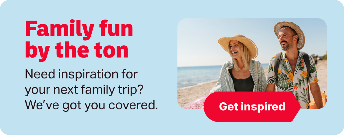 Family fun by the ton | Need inspiration for your next family trip? We've got you covered. | Get inspired
