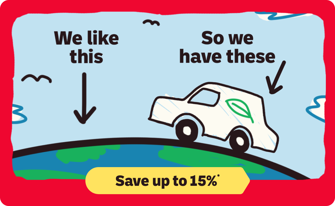 Celebrate Earth Day in an eco-friendly ride | Save up to 15%