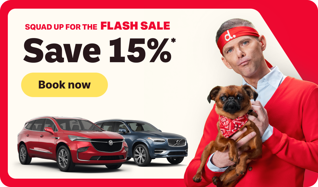 Squad up for the FLASH SALE | Save 15% | Book now
