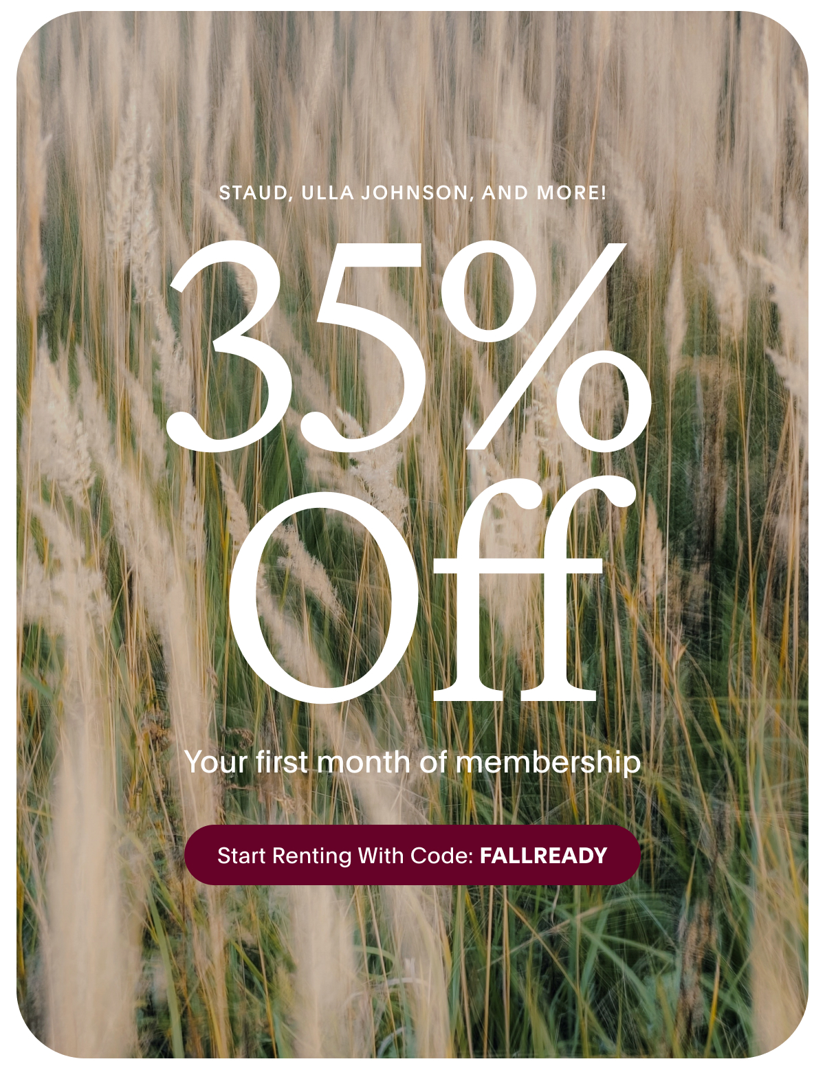 Summer's not over yet 35% Off 10 Styles This month