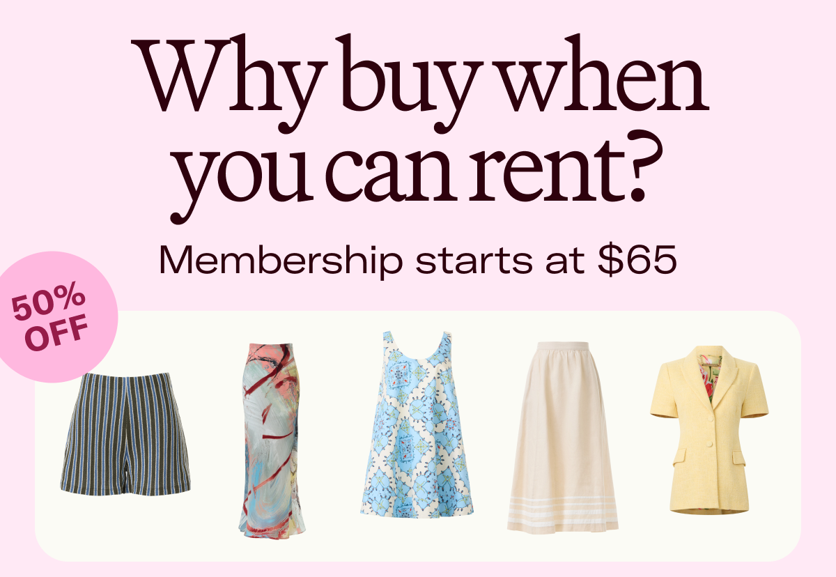 Why buy when you can rent?