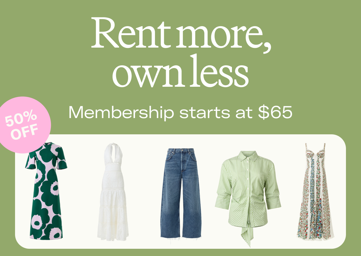 Rent more, own less