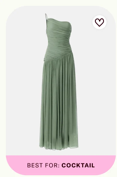 Monroe Asymmetric Jersey Gown