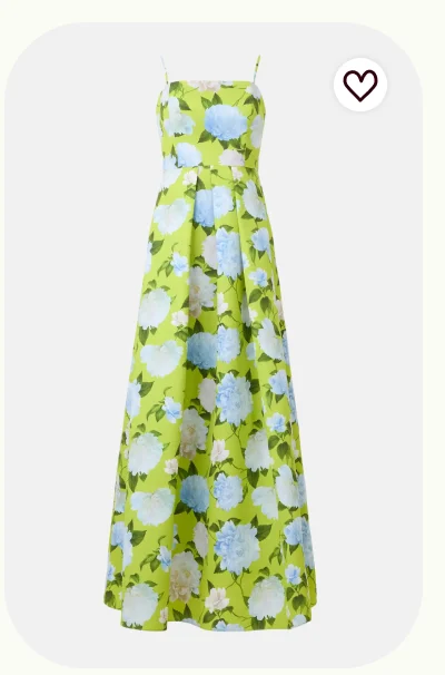 Beau Floral Printed Gown