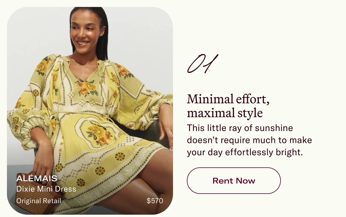 Minimal effort, maximal style