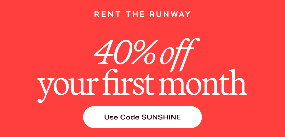 40% off your first month