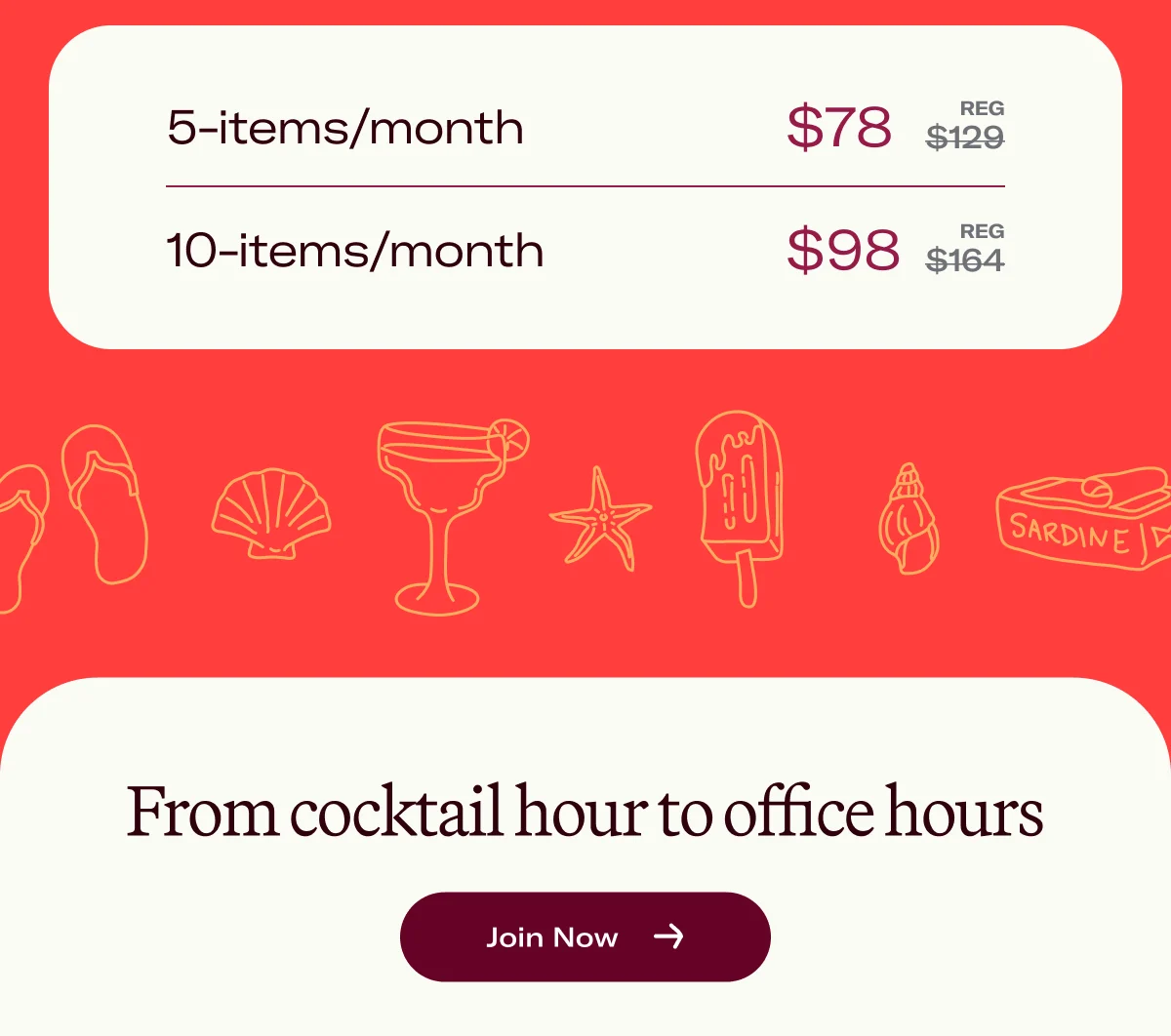 5-items/month