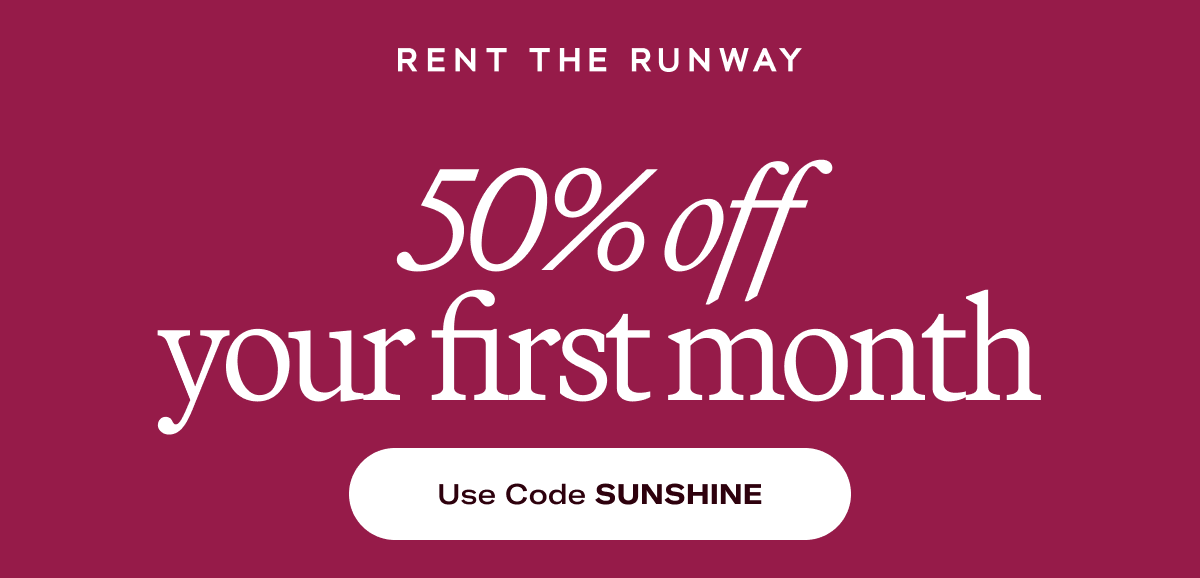 50% off your first month