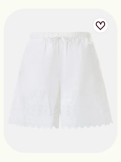 Embellished Woven Standard Shorts