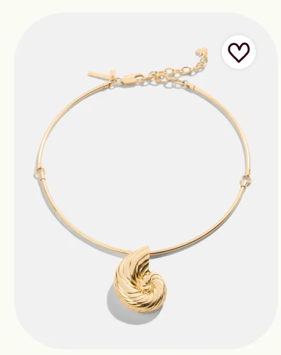 Nautilus Collar Necklace