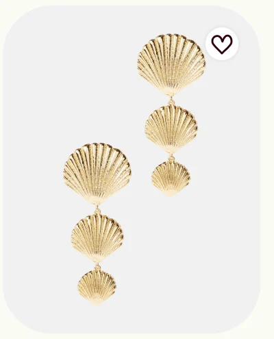 Anisah Lux Shell Earrings