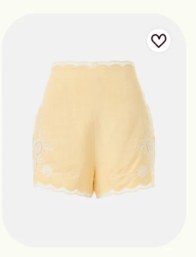 Cutwork Dream Shorts