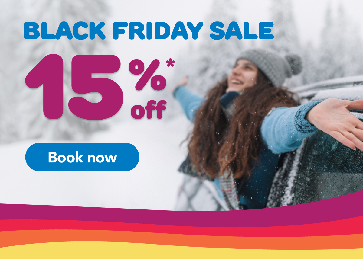 Black Friday Sale | 15% OFF* | Book now