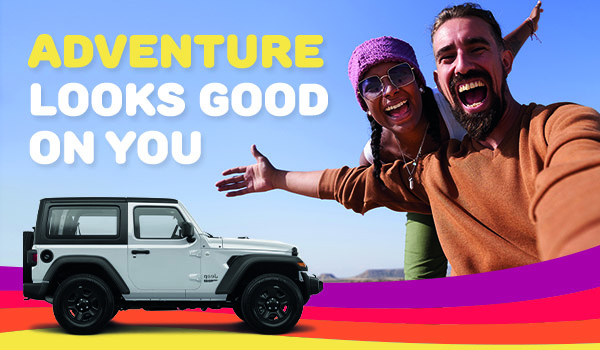 Adventure looks good on you