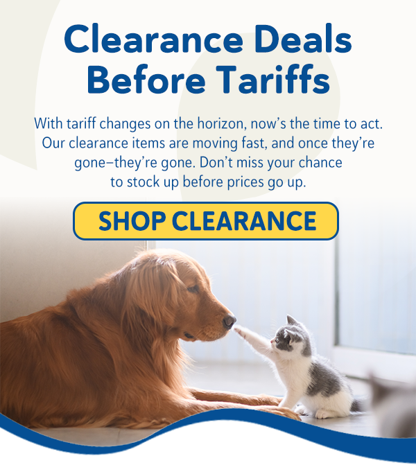 Clearance Items Moving Fast