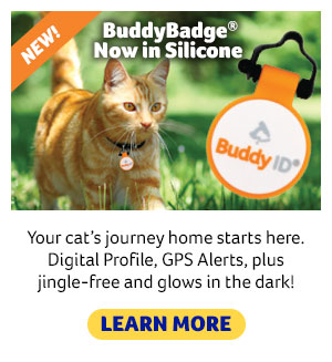 BuddyBadge Silicone Cat