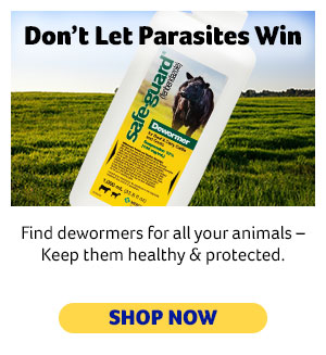 Find dewormers for all your animals 