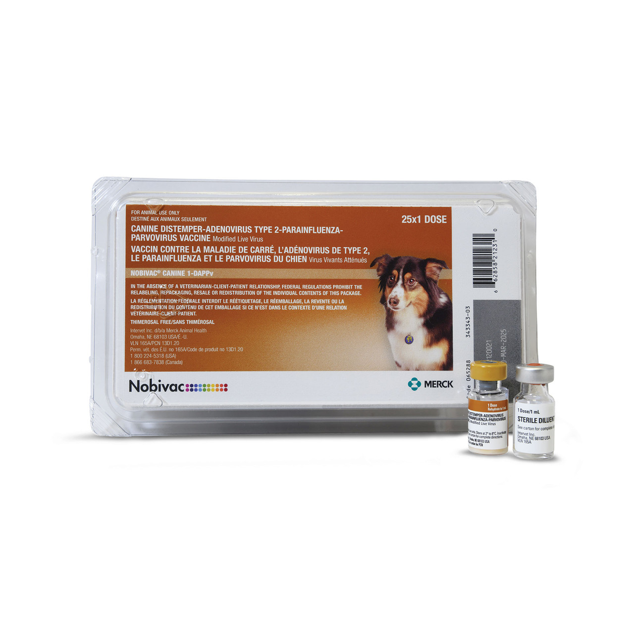 Nobivac® Canine 1-DAPPv Vaccine for Dogs (5-Way)