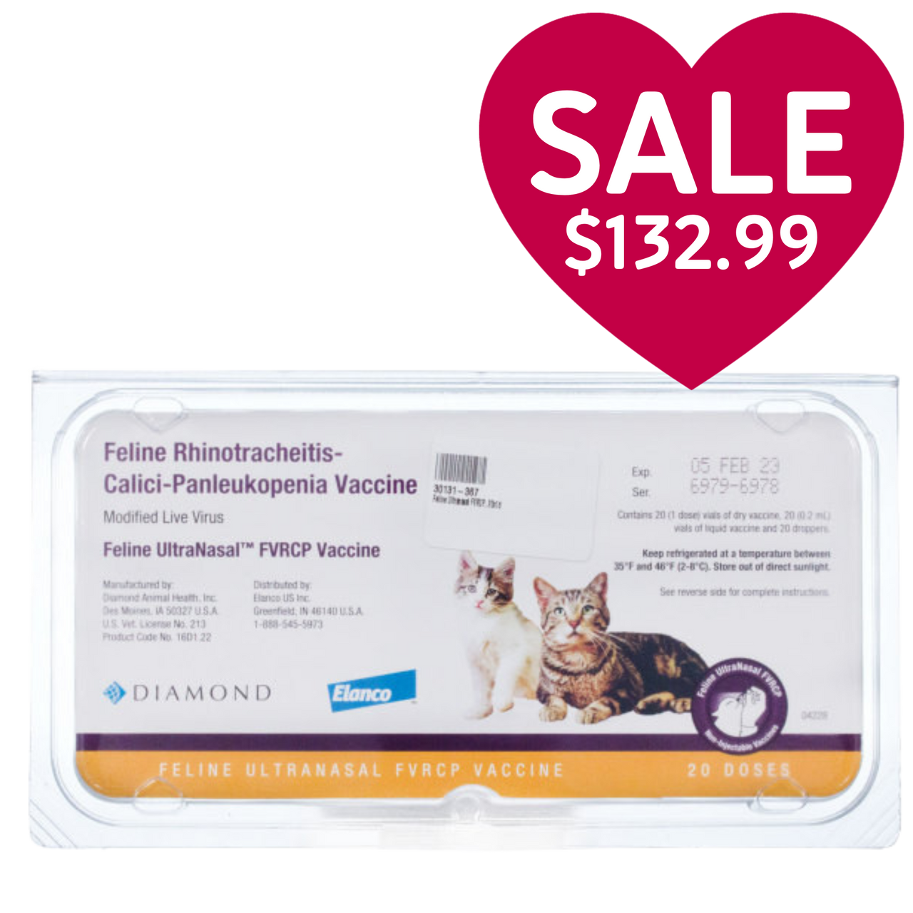 Feline UltraNasal® FVRCP Vaccine