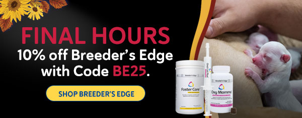 Final Hours - Breeder's Edge Coupon Offer