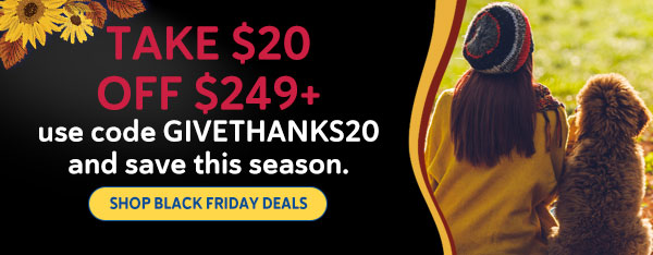 Take $20 OFF $249+