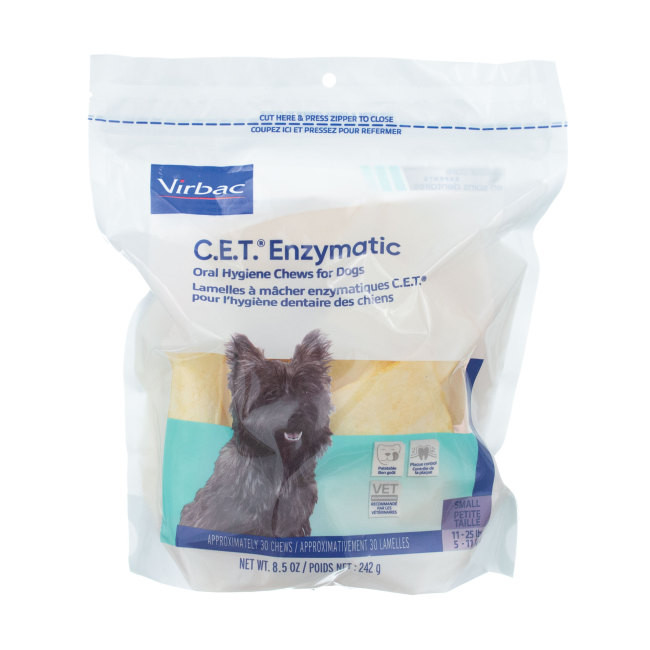 C.E.T.® Enzymatic Oral Hygiene Chews for Dogs