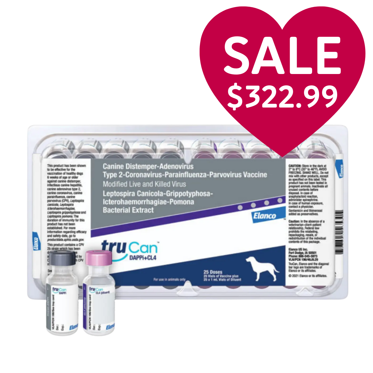 TruCan™ DAPPi+CL4 (Duramune Max 5-CvK/4L)