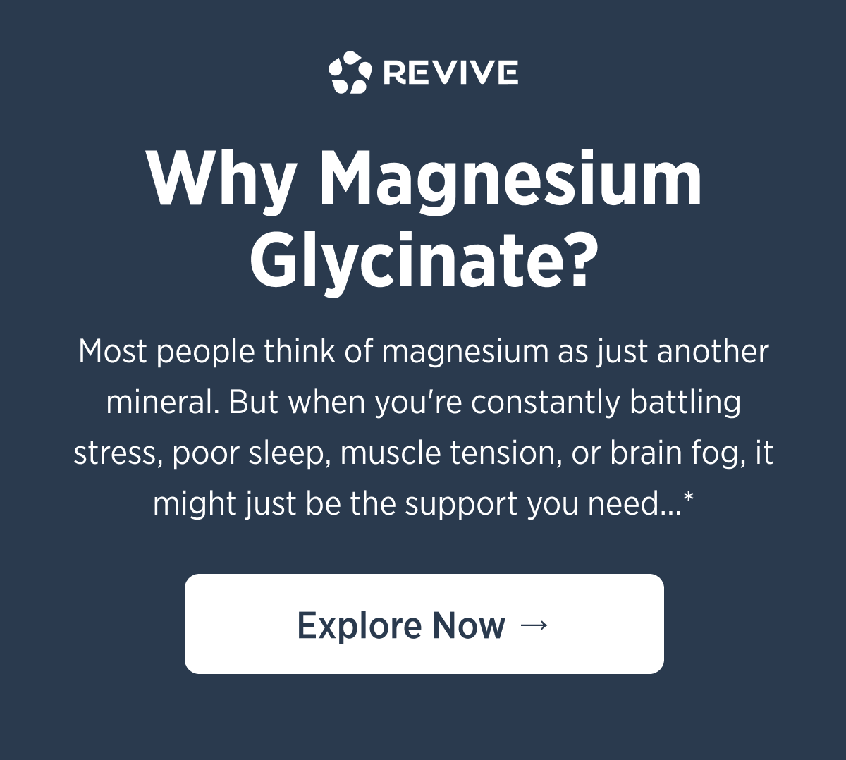 Why Magnesium Glycinate?