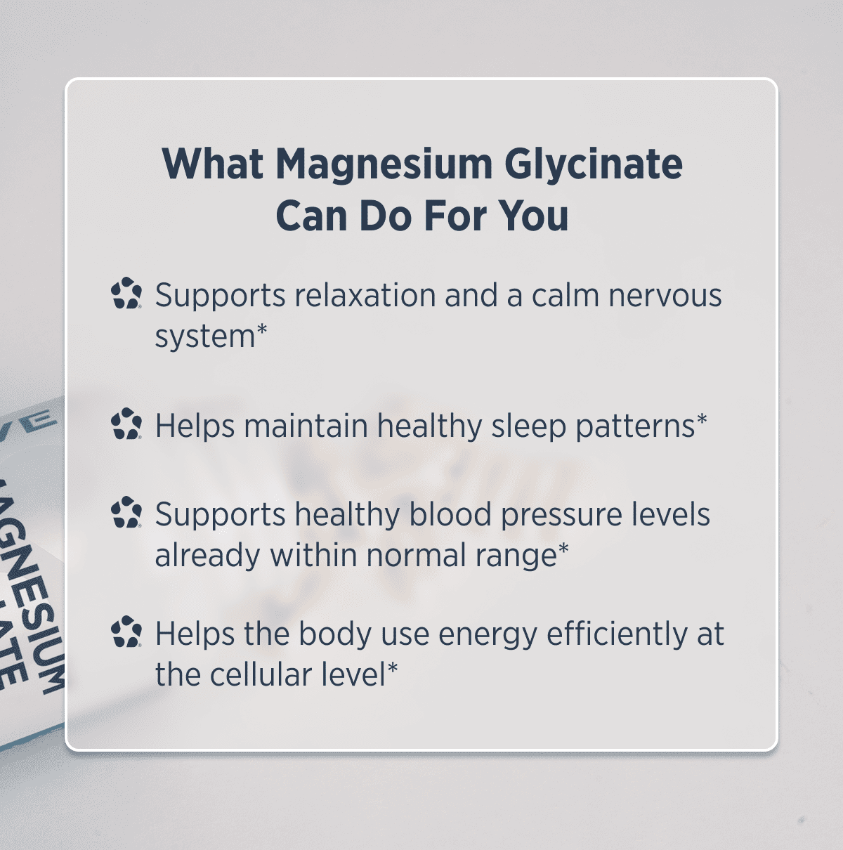 What Can Magnesium Glycinate Can Do For You