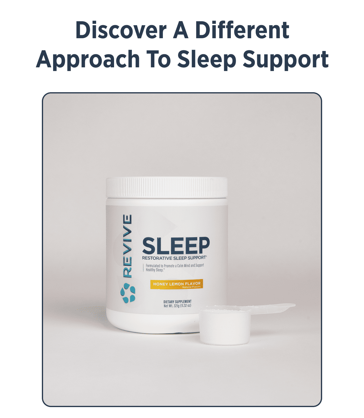 Discover A Different Approach To Sleep Support