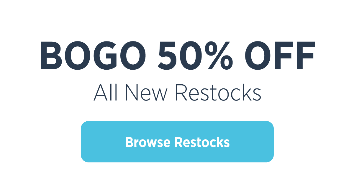 BOGO 50% OFF