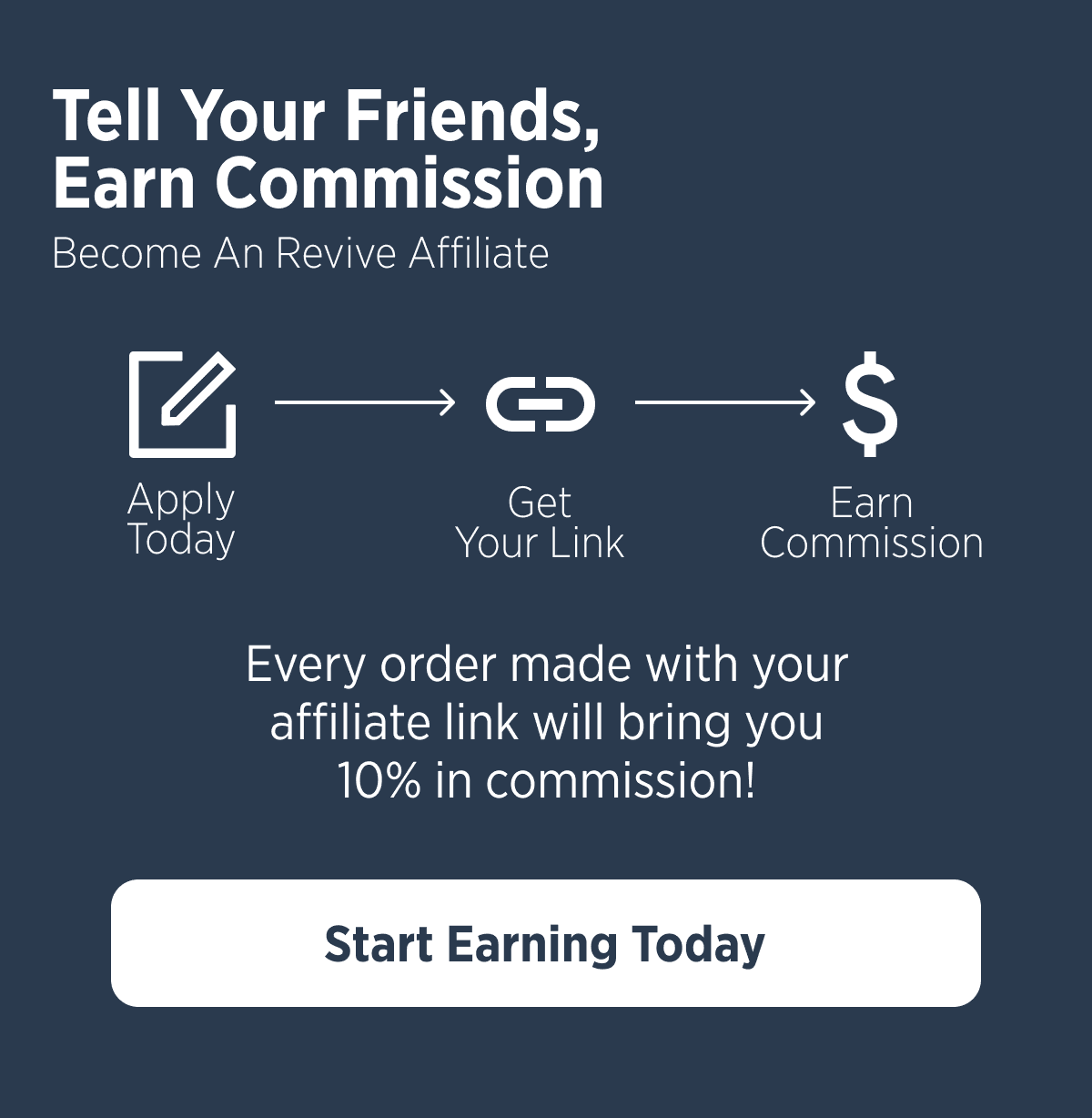 Tell your friends earn commission