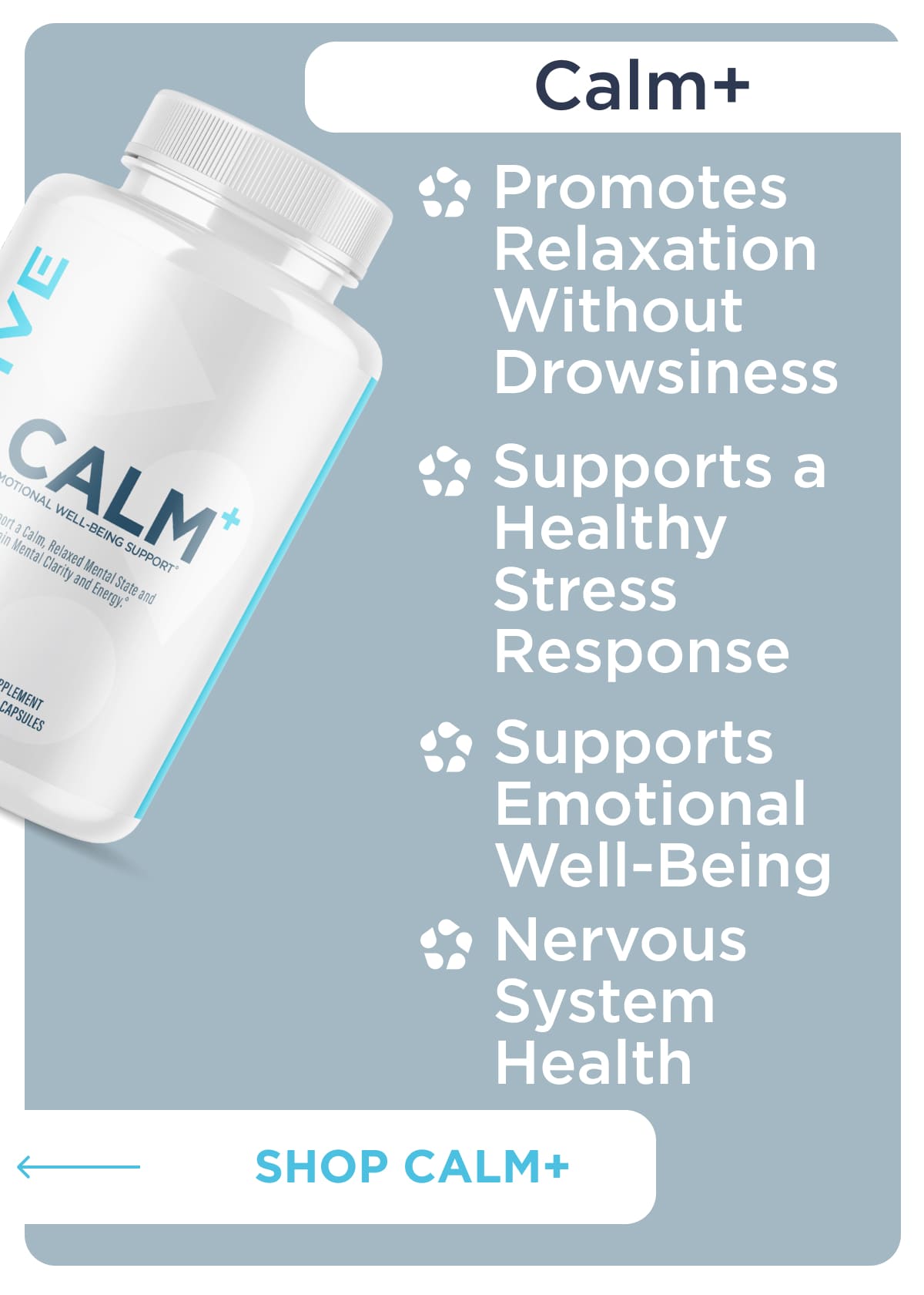 The perks of taking Calm+!