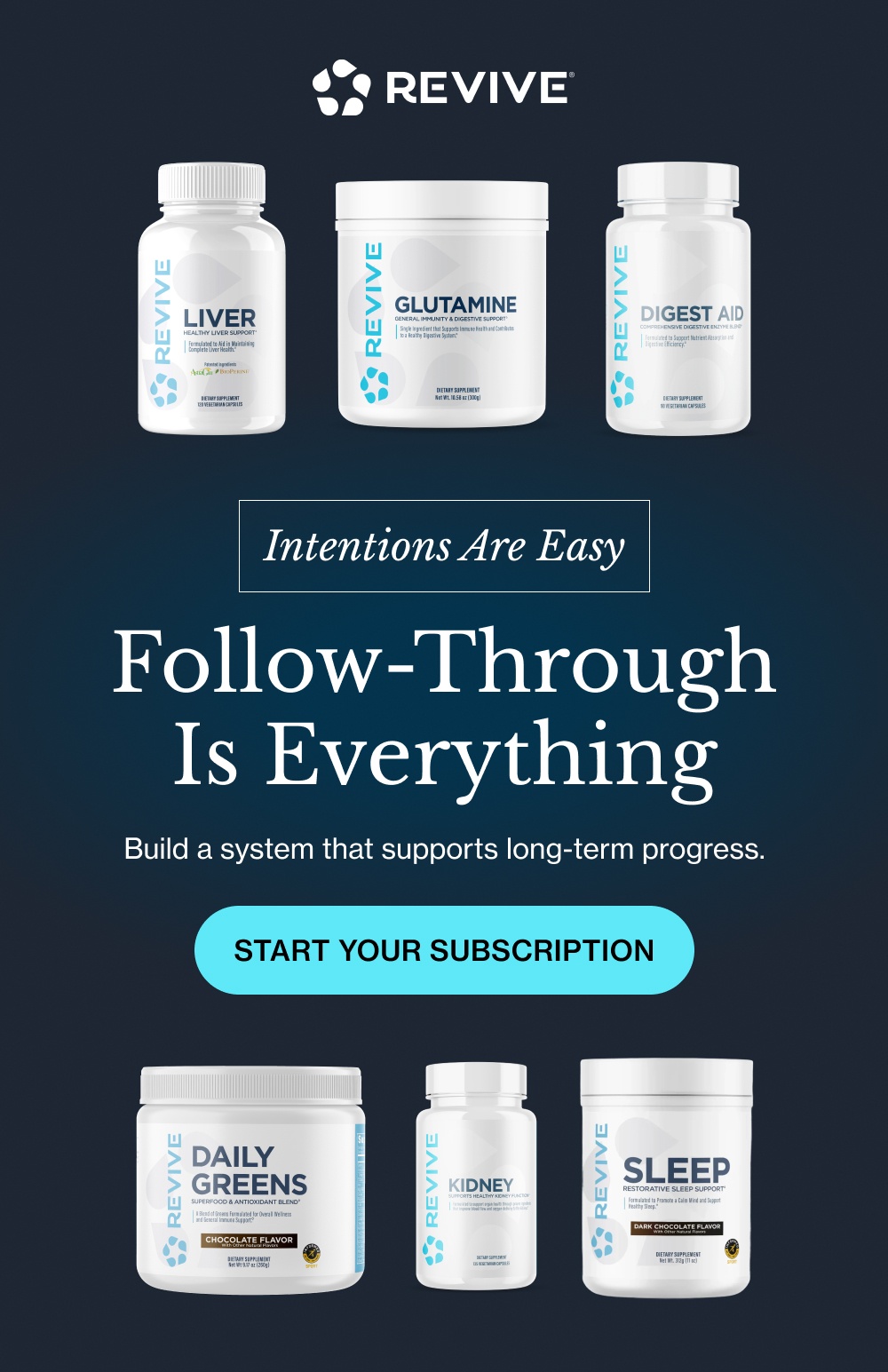 Intentions Are Easy Follow-Through Is Everything Build a system that supports long-term progress. Start Your Subscription