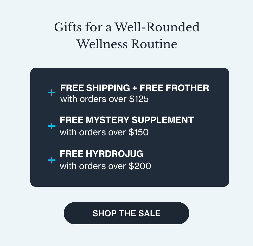 Gifts for a well rounded wellness routine