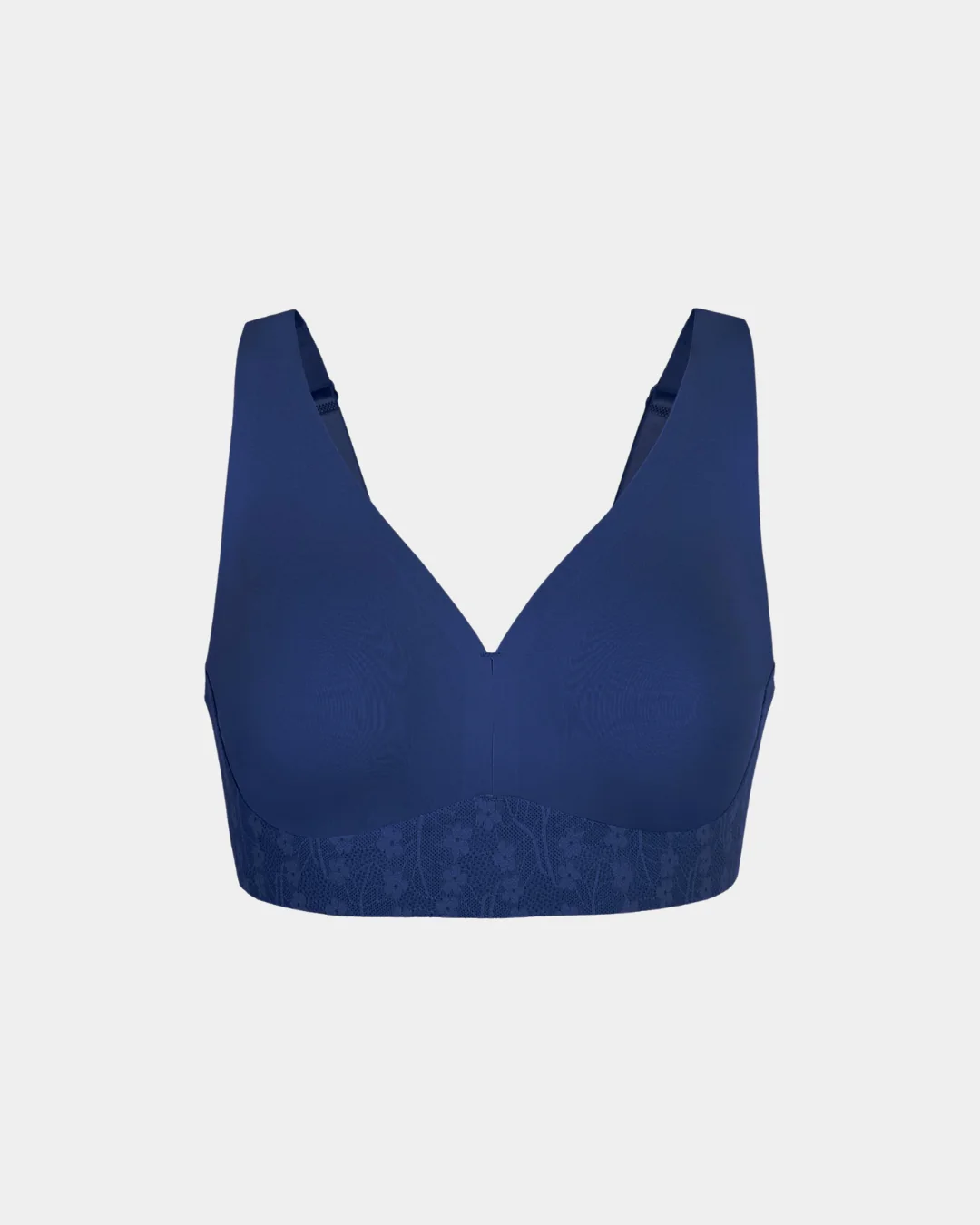 Image of Plunge Bra With Lace and Back Closure