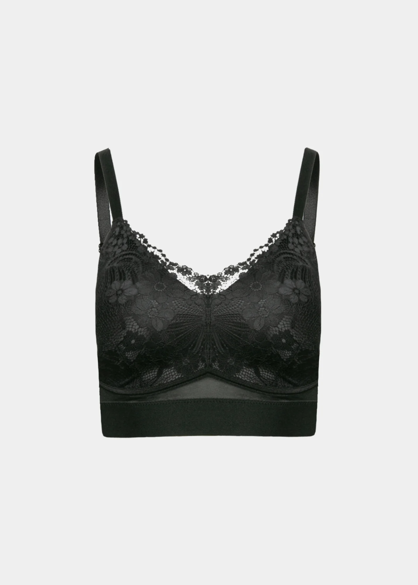 Image of Lace Molded Cup Bra with Back Closure