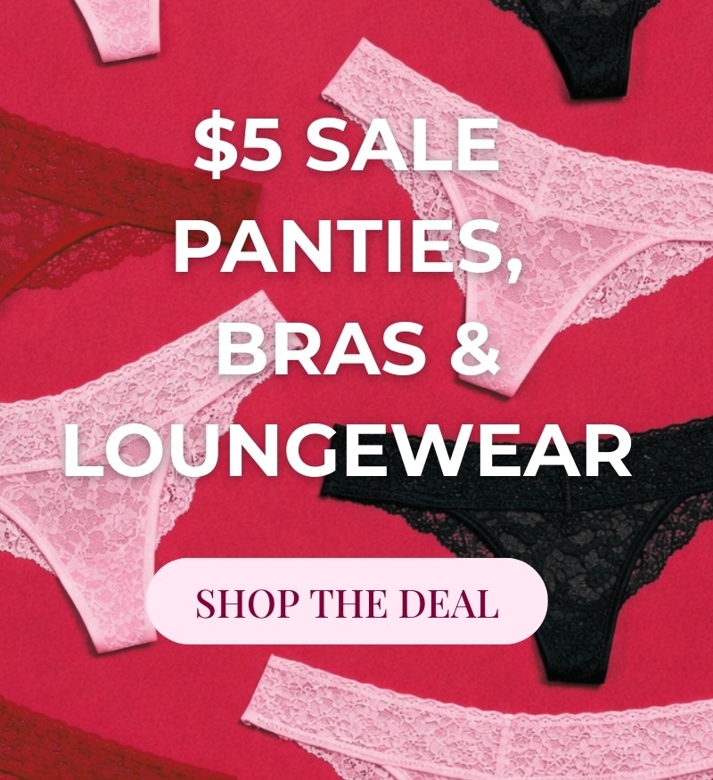 $5 bras. Shop New Arrivals.