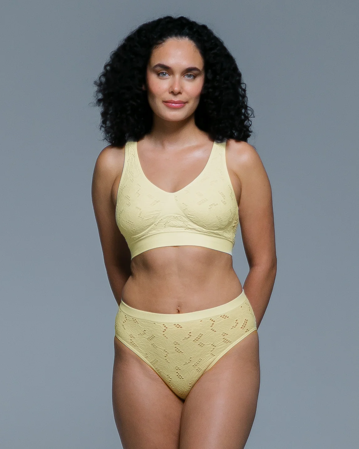 Image of Lace Crochet Bra