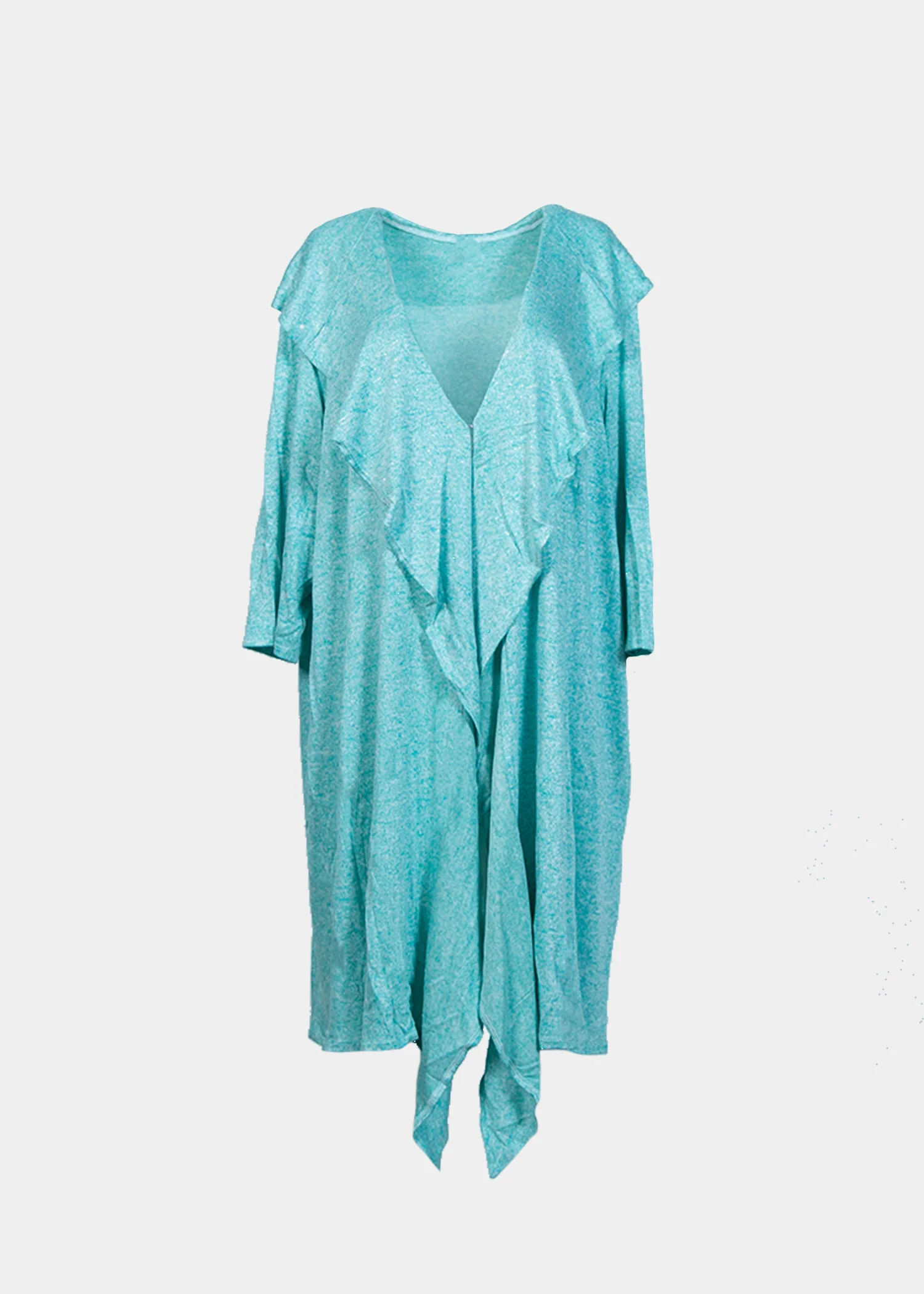 Image of 3/4 Sleeve Ruffle Sweater - Final Sale